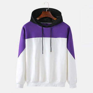 Sudadera con capucha de algodón grueso de felpa cepillada, corte regular, con bolsillo canguro, personalizable, lisa, para invierno, estilo urbano - Product Image 1