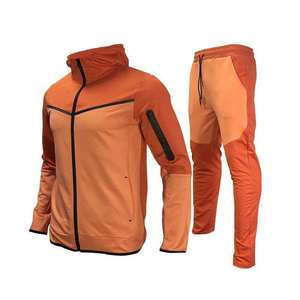 Sweat à capuche de sport en coton épais pour hommes et femmes, grande taille, logo personnalisé, séchage rapide, extensible dans quatre directions - Product Image 5