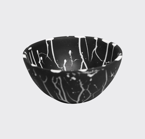 <b>Blue</b> Resin Eco-Friendly Handmade Polished Serving <b>Bowl</b> Round Fruit Salad Dessert <b>Bowl</b> for Home Party Dining and Gifting - Product Image 5