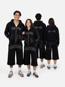 Vêtements d'hiver toutes saisons en gros : Ensembles deux pièces, sweat à capuche imprimé et pantalon de jogging, tenues de sport et survêtements - Product Image 3