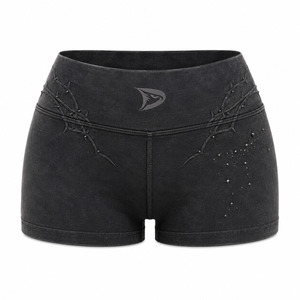 Pantalones Cortos de Verano para Mujer, Transpirables, de Lona, con Estampado de Leopardo, Informales, con Bolsillos, de Cintura Baja, con Cordón, Ideales para Actividades al Aire Libre - Product Image 3