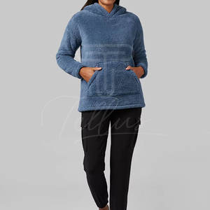 Good Quality Affordable Price Premium <b>Sherpa</b> Fleece <b>Hoodies</b> For Men And Women Breathable Customized Basics <b>Hoodies</b> Men For Sale - Product Image 3