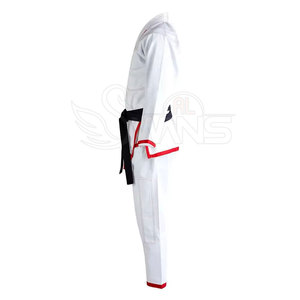 ชุดยูโด BJJ รุ่นใหม่ ผ้าฝ้าย 100% ระบายอากาศได้ดี ทนทาน น้ำหนักเบา ดีไซน์ใหม่สำหรับผู้ชาย ผลิตในประเทศปากีสถาน - Product Image 3
