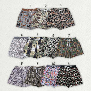Custom Printed Animal <b>Men</b> Western Camo Print Shorts Bottoms Wholesale Summer Swimming <b>Trunks</b> Boutique Low Price - Product Image 1