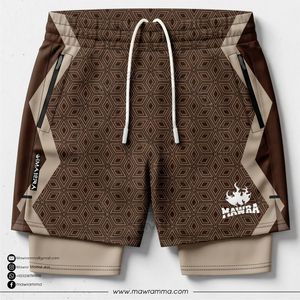 Hot Selling Mens MMA <b>Shorts</b> 2-in-1 Fight Training Quick Dry Breathable <b>Stretch</b> Lightweight Fitness Gym Inner Liner Unisex - Product Image 3