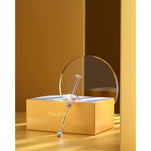 CARATFILL HA บูสเตอร์เซรั่มกรดไฮยาลูโรนิก 2.5 มล. ต่อต้านริ้วรอยกระชับผิวหน้า ฟื้นฟูผิวหน้า - Product Image 1