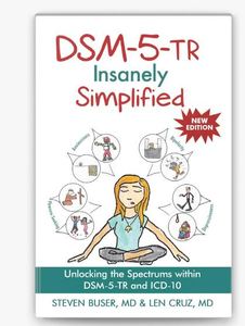 DSM-5-TR Insanely Simplified New Edition Psychology <b>Book</b> Unlocking the Spectrums within DSM-5-TR - Product Image 1
