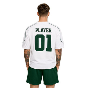 Maillot de football américain personnalisé de haute qualité, respirant, 220 GSM, polyester, uniforme d'équipe, logo personnalisé, fournisseur OEM - Product Image 2