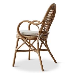 Silla de Comedor Escandinava Bali - Muebles de Madera Natural para Hotel, Apartamento, Hogar y Bar - Product Image 2