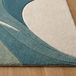 Modern Luxury Hand Tufted Wool Rug Premium Home Styling rug Contemporary Designer Artistic Statement Rug For Bedroom Home Decor - Product Image 5