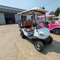 Voiture de golf électrique tout-terrain, voiture de safari, 4 à 6 places, 60v72v, voiture de golf personnalisée, chariot de courses électrique, vente de voiturette de golf électrique