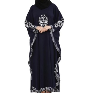Abayas en soie sur mesure, respirantes, antistatiques, pour femmes, style décontracté, modeste et élégant, longueur ras du sol, vente en gros - Product Image 3