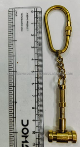 Llavero de martillo de latón en miniatura para coleccionistas y regalos, herramienta de latón macizo hecha a mano, llavero de martillo de diseño de Mini martillo - Product Image 2