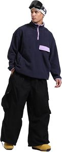Pantalones de Snowboard/Esquí para Hombre y Mujer, Súper Holgados, Resistentes al Viento e Impermeables, para Entrenamiento al Aire Libre, Talla Grande, con Logotipo Frontal - Product Image 5