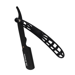 Rasoir de barbier de bonne qualité coupe gorge Kit de rasoir droit pour hommes rasoir à bord droit professionnel excellente prise en main - Product Image 2