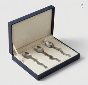 Cuillère à thé en acier inoxydable poli miroir avec long manche, design minimaliste, compatible lave-vaisselle, plaquée argent - Product Image 6