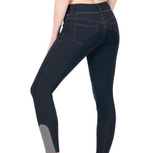 Pantalon d'équitation extensible 4 directions de haute qualité, leggings, collants, vêtements d'équitation en tissu technique au toucher doux - Product Image 2
