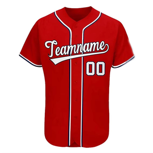 Uniforme de Béisbol Personalizado de Alta Calidad con Diseño Superior, Impresión Digital, Manga Corta y Transpirable para Hombre - Product Image 2