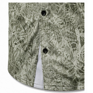 Camisa Moderna con Estampado Geométrico para Hombre, Tela Suave y Acabado de Primera Calidad para Uso Diario - Product Image 5