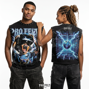 Nouveau design 2026 – Débardeur homme tendance style mode, imprimé graphique personnalisé, en coton, streetwear, gym, décontracté, été - Product Image 2