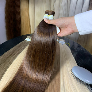 ผมแท้สีบลอนด์น้ำตาลแบบขายส่งจำนวนมาก ผมเวียดนามแท้ 100% คุณภาพพรีเมียม ผมเวอร์จิ้นแบบซุปเปอร์ดับเบิ้ลดรอน สีสันทันสมัย - Product Image 2