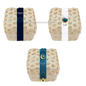 Caja de regalo única de Viettimecraft para vacaciones de Ramadán súper barata hecha de bambú al por mayor - Product Image 1