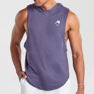 High Quality Cheap Price Gym <b>Sleeveless</b> <b>Hoodies</b> Shirts Light Weight Gym <b>Sleeveless</b> <b>Hoodies</b> Shirts - Product Image 4