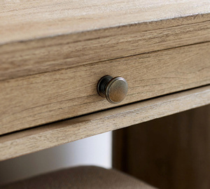 Traditional Eco-Friendly Durable <b>Wooden</b> Writing <b>Desk</b> <b>with</b> Multiple Storage <b>Drawers</b> - Product Image 2