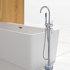 Rubinetto per Vasca da Bagno Freestanding con Doccetta - Rubinetti Premium per Bagno e Doccia - Product Image 1