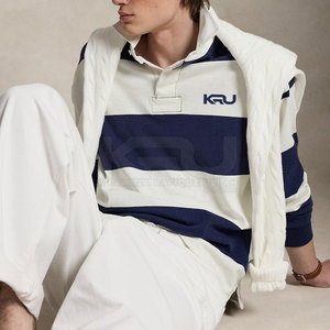 Camiseta de Rugby para Hombre, Manga Larga, Transpirable, Elegante, con Nombre de Equipo Personalizado en la Parte Delantera, Tacto Suave, Material 100% Poliéster, Duradera, al Mejor Precio - Product Image 6