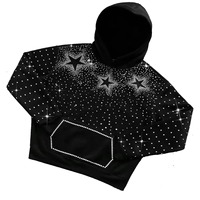 Sweat-shirt à capuche surdimensionné personnalisé pour homme 100 % coton, uni, style streetwear, effet délavé soleil, sérigraphie, broderie, strass, pour l'hiver