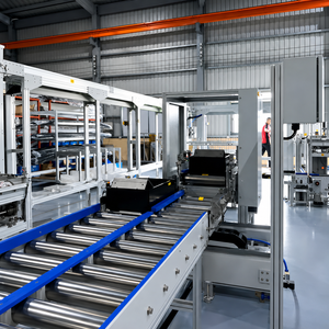 Sistema Inteligente de Transferencia de Baterías de Acero Inoxidable, Integración Duradera, Compatible con Transportador de Rodillos Multidireccional - Product Image 1