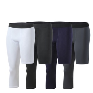 Leggings de sport pour hommes, pantalons de compression pour la course à pied, pantalons de fitness extensibles, bas de sport légers pour l'entraînement - Product Image 1