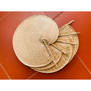 Éventail en bambou fait main du Vietnam - Prix de gros - Éventail en feuille de palmier de coco - Product Image 2