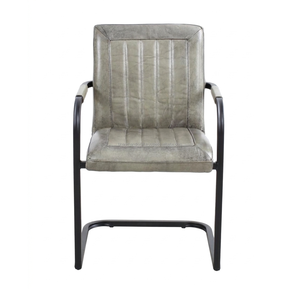 Sillas de Comedor Tapizadas con Respaldo Alto y Patas de Hierro Resistentes para una Comida Diaria Cómoda - Product Image 4