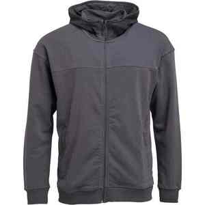 Plain Hoodies No <b>String</b> Thick 500gsm Boxy Blank Cotton Oversized Fleece Custom Heavyweight Neoprene Zipper Cropped Hoodie Mens - Product Image 1