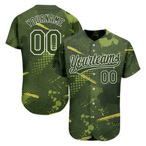 Nuevo Diseño de Camiseta de Béisbol Personalizada de Manga Corta con Nombre y Número del Jugador, Ropa Deportiva Transpirable con Estampado por Sublimación para Hombre - Product Image 5