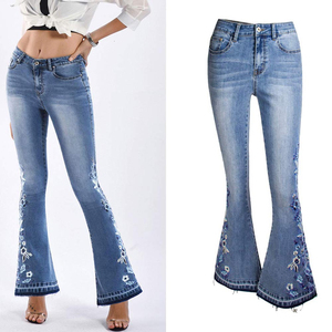 Stylish Playful Women Breathable Straight <b>Jeans</b> Comfortable Denim Casual Pants High Quality Summer Daily Wear Outfit - Product Image 2