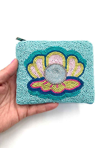 Beautiful Handmade Beaded Coin <b>Wallet</b> <b>Compact</b> Ladies Purse at Low Price - Product Image 5