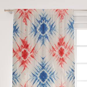 Rideau en coton naturel teint à la main avec imprimé Tie-Dye pour chambre d'hôtes, café, hôtel - Vente en gros Inde - Product Image 3