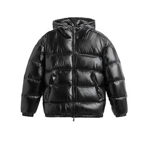 Veste polaire ultra-légère pour hommes, dernière conception pour les activités de plein air d'hiver, à capuche décontractée, imprimée sur mesure, de haute qualité, vente en gros - Product Image 1