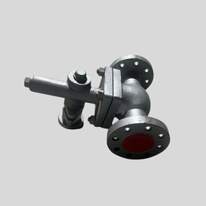 Válvula de Globo Neumática B3 de Alta Presión, Acero Inoxidable SS304 CF8, Conexión de Brida a Brida, Válvula de Cierre para Tuberías Industriales - Product Image 3