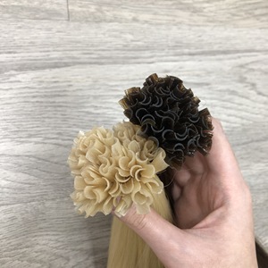Extensions de cheveux humains kératine blonde U Tip vietnamienne de haute qualité avec style Wave et Afro - Product Image 4
