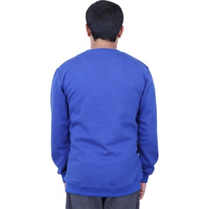 Sweat-shirts à capuche d'hiver 100% polyester/coton personnalisés, logo personnalisé, col rond uni, respirant, en polaire pour hommes - Product Image 3