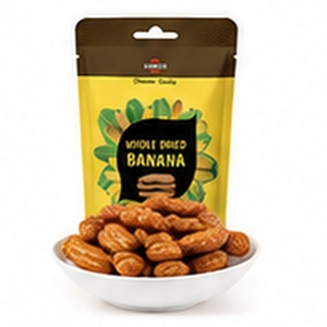 Bananes séchées douces de qualité supérieure, délicieuses, offre spéciale, best-seller, fabriquées au Vietnam, emballage personnalisé - Product Image 1