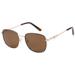 Unisex Rectangle Sunglasses Full Rim Blue Frame Green Lenses UV400 Protection Outdoor Use Adult - Product Image 1