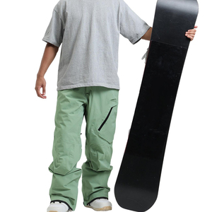 Men New Winter Ski <b>Pants</b> Baggy Snow <b>Pant</b> Wide Leg Loose Fit Zipper For Outdoor Sports ski Baggy <b>pants</b> - Product Image 3