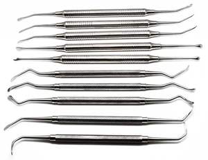 Juego de Elevadores para Levantamiento de Senos, 9 Piezas, Instrumentos Manuales de Cirugía Dental para Implantes, Acero Inoxidable, Autoclavables, Ortodoncia, CE ISO - Product Image 3