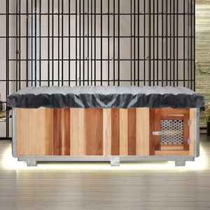 Piscina de hielo de baño de hielo de madera para 2 personas de nuevo diseño para Recuperación física inmersión fría con enfriador de agua - Product Image 4