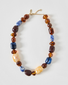 Collier en résine pour filles, idéal pour les fiançailles, les mariages, style indien fait main, plaqué argent, de bonne qualité - Product Image 2